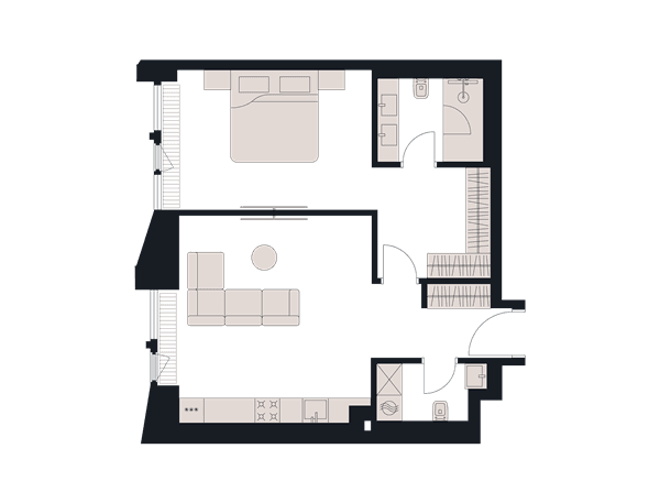 Victory Park Residence Москва — планировка 2
