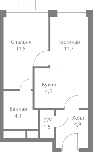 Stellar City Москва — планировка 2