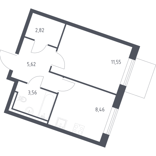 Квартал Лаголово Санкт-Петербург — планировка 1