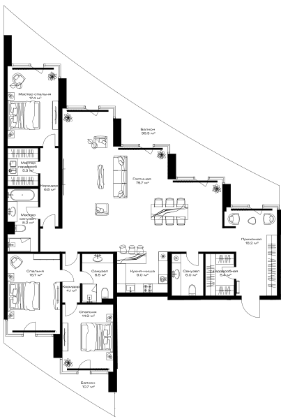Opus-home Москва — планировка 3