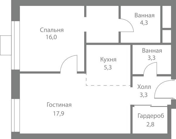 Stellar City Москва — планировка 2