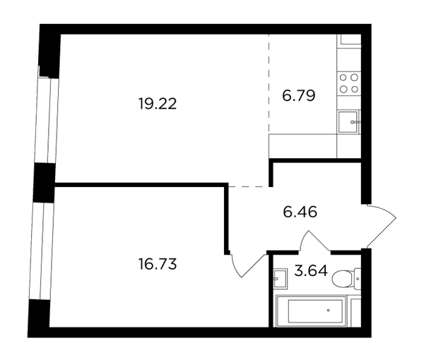 FORIVER Москва — планировка 2
