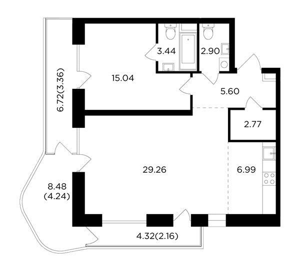 FORIVER Москва — планировка 2