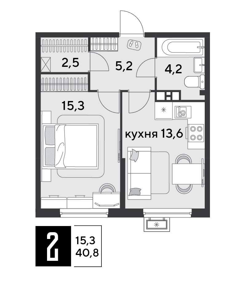 Парк Победы Краснодар — планировка 1