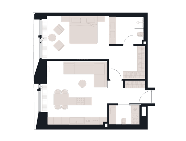 Victory Park Residence Москва — планировка 2