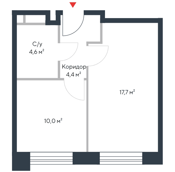 Riverpark Москва — планировка 1