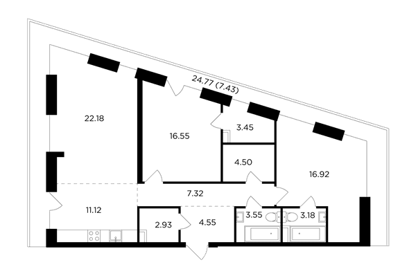 FORIVER Москва — планировка 3