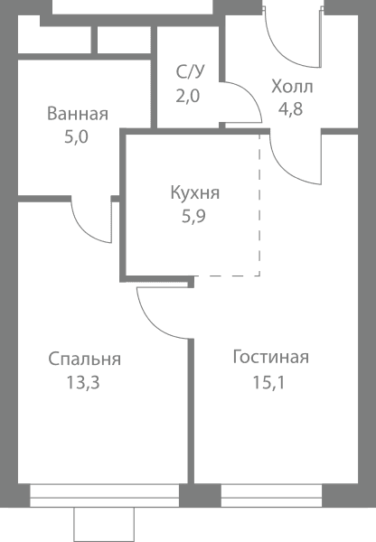 Stellar City Москва — планировка 2