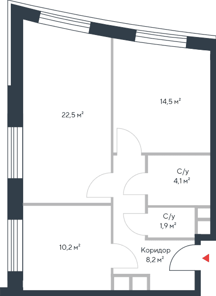 Riverpark Москва — планировка 2