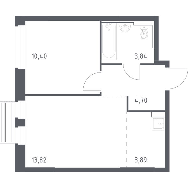 Рублевский Квартал Москва — планировка 1