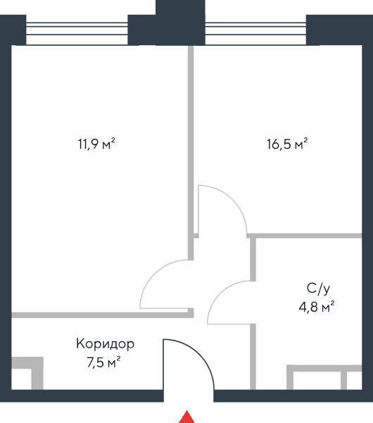 Riverpark Москва — планировка 1