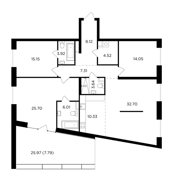 FORIVER Москва — планировка 4