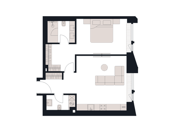 Victory Park Residence Москва — планировка 2