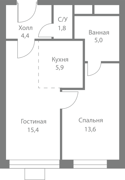 Stellar City Москва — планировка 2