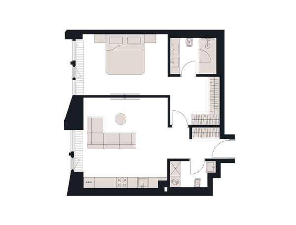 Victory Park Residence Москва — планировка 2