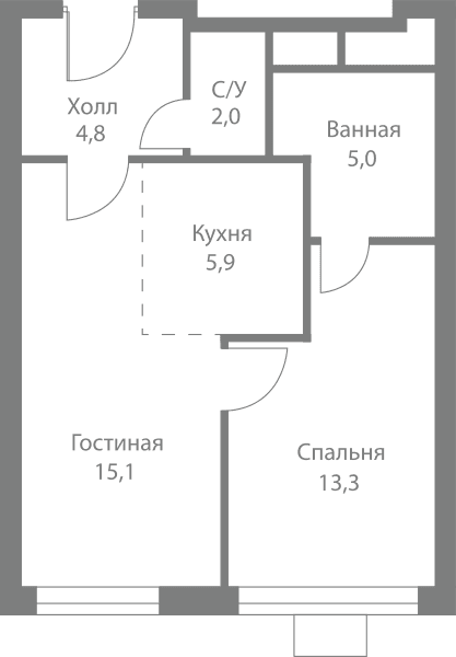Stellar City Москва — планировка 2