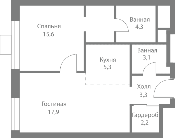 Stellar City Москва — планировка 2
