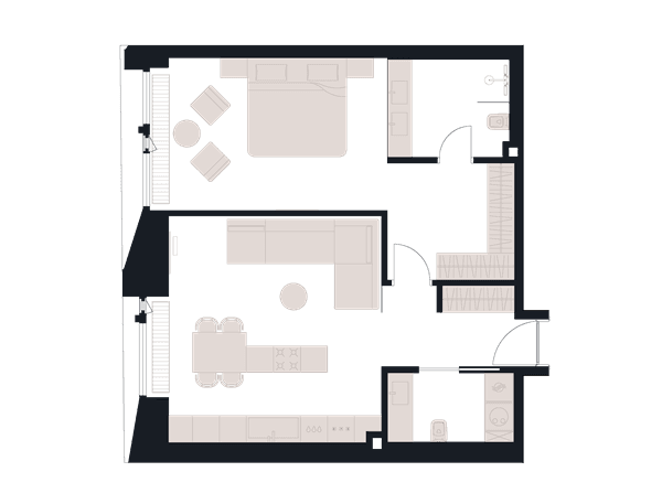 Victory Park Residence Москва — планировка 2
