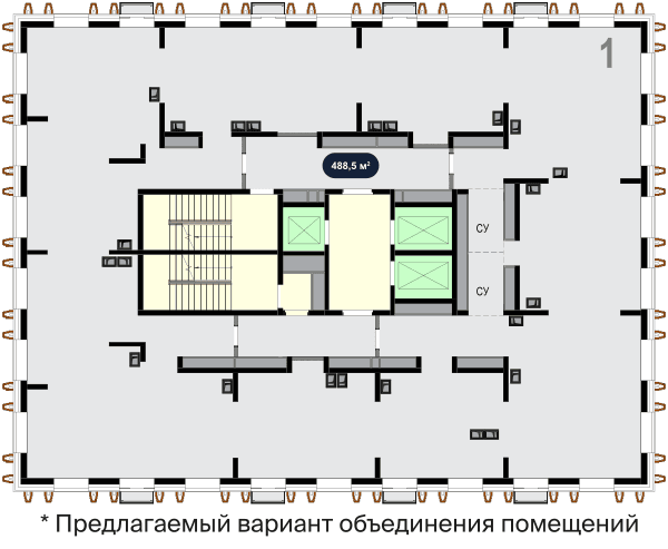 NEVSKY PLAZA Москва — планировка 10
