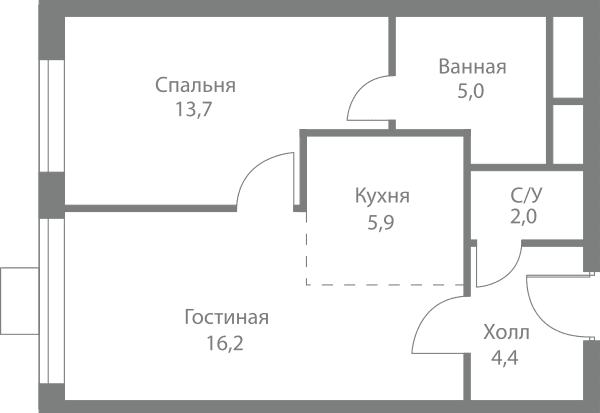 Stellar City Москва — планировка 2