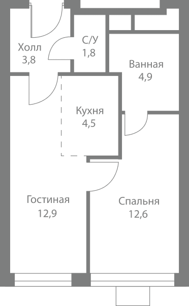 Stellar City Москва — планировка 2