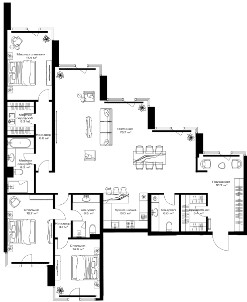 Opus-home Москва — планировка 3