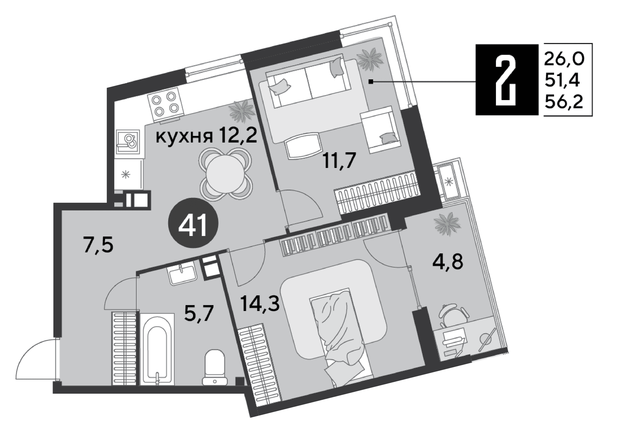 Парк Победы Краснодар — планировка 2