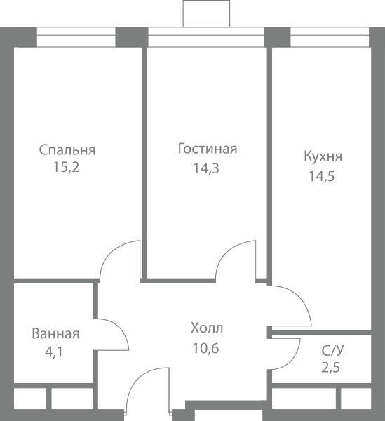 Stellar City Москва — планировка 2