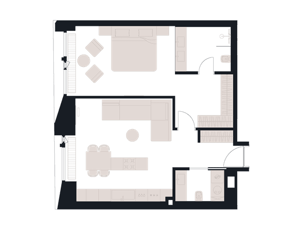Victory Park Residence Москва — планировка 2