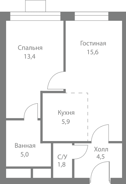 Stellar City Москва — планировка 2