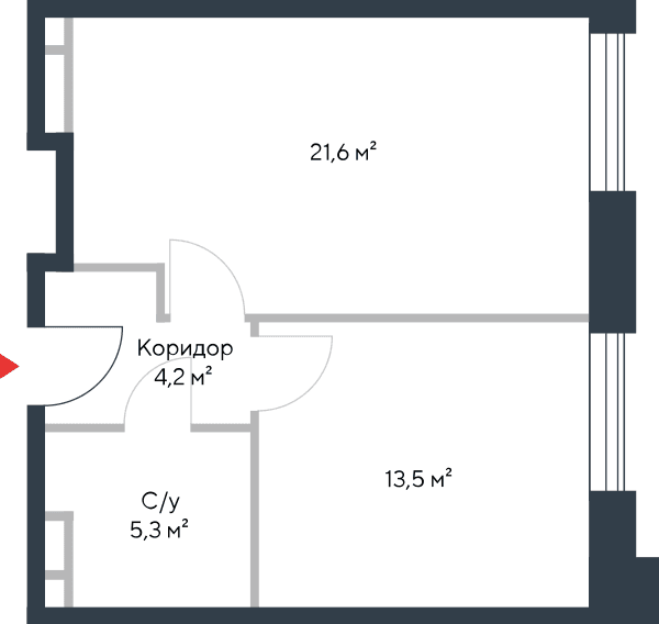 Riverpark Москва — планировка 2