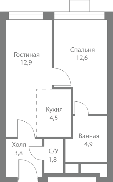 Stellar City Москва — планировка 2