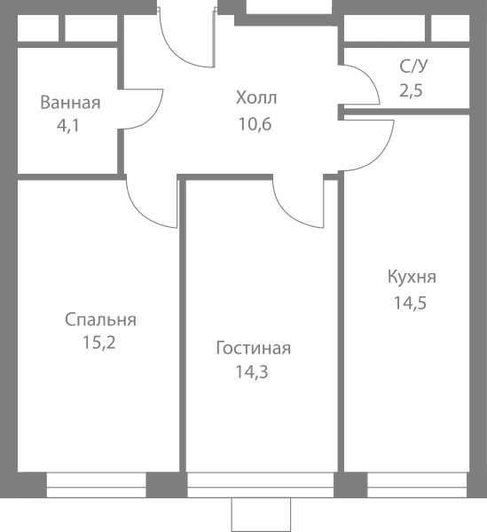 Stellar City Москва — планировка 2
