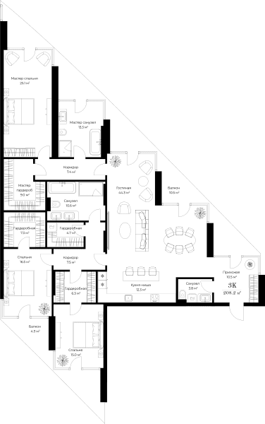 Opus-home Москва — планировка 4