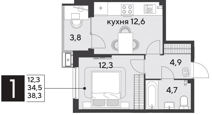 Парк Победы Краснодар — планировка 1