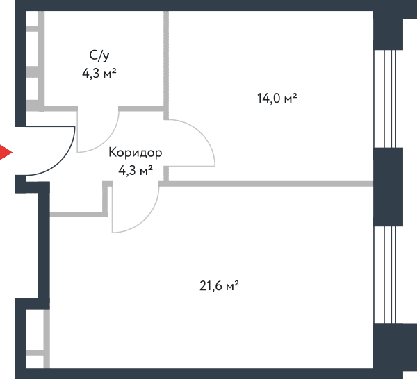 Riverpark Москва — планировка 2