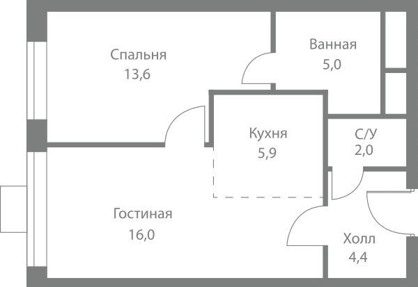 Stellar City Москва — планировка 2