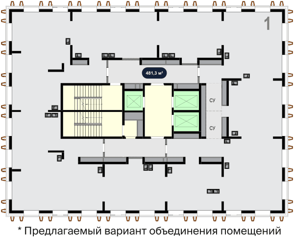 NEVSKY PLAZA Москва — планировка 10