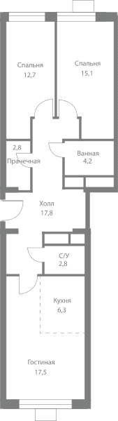 Stellar City Москва — планировка 3