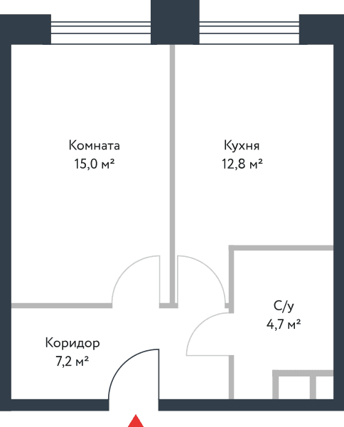 Riverpark Москва — планировка 1
