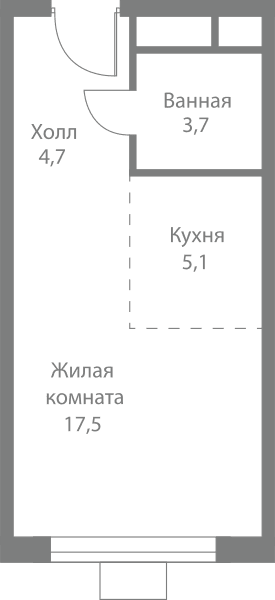 Stellar City Москва — планировка 1