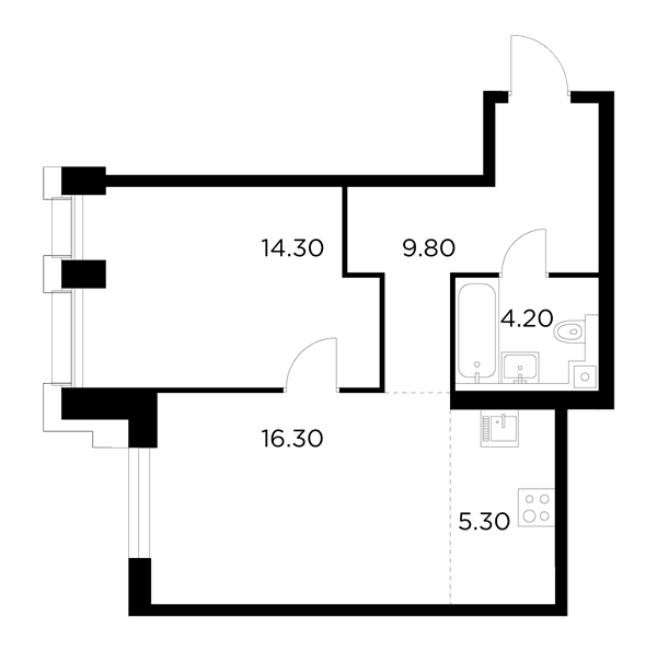 INJOY Москва — планировка 2
