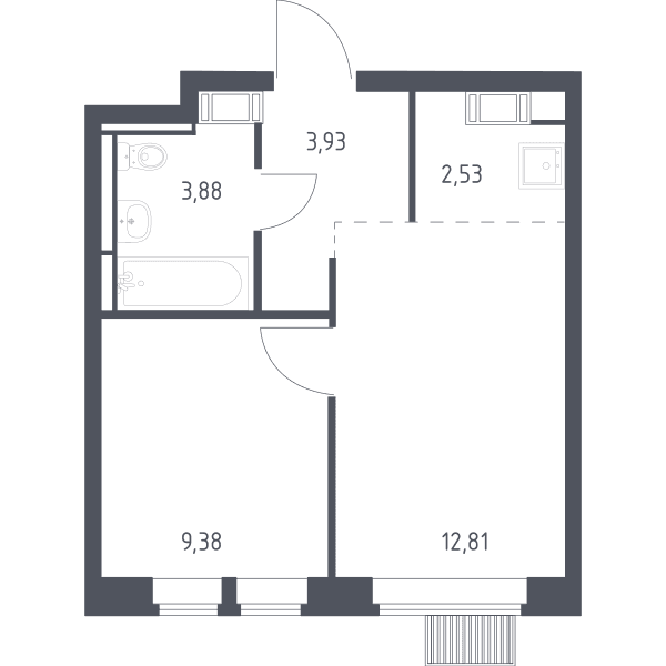 Большое Путилково Москва — планировка 1
