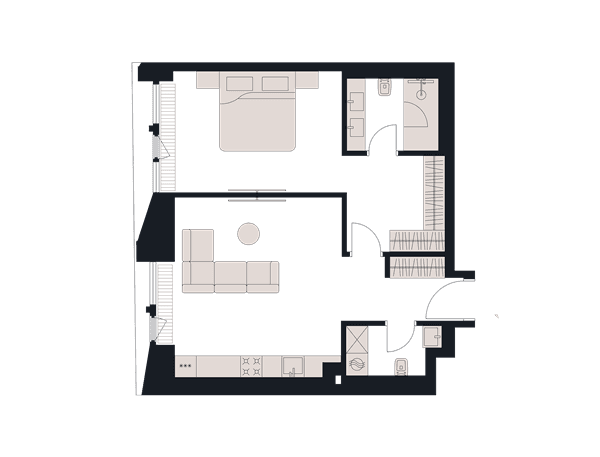 Victory Park Residence Москва — планировка 2