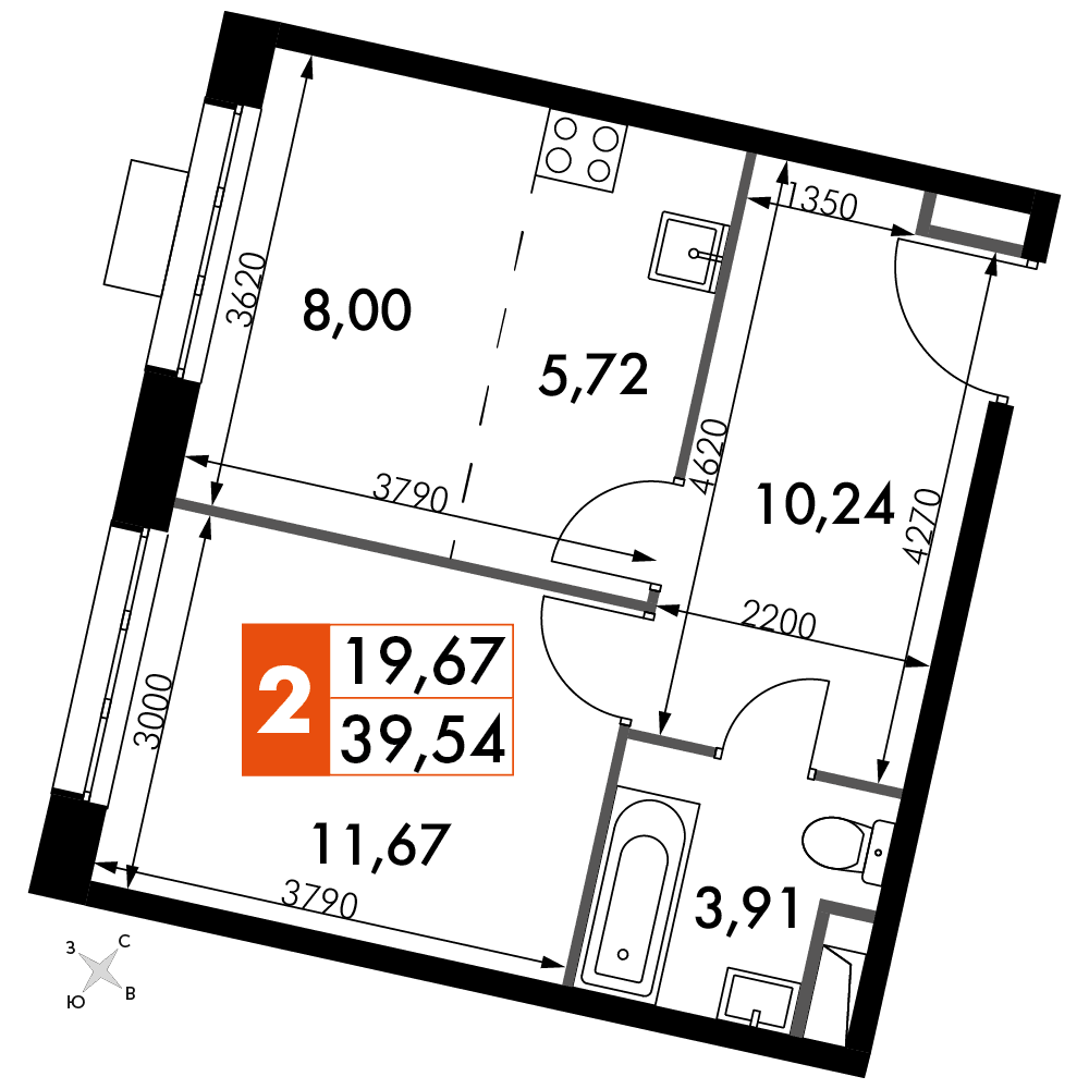 Движение. Говорово Москва — планировка 2