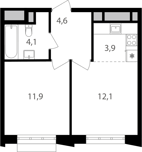 Михалковский Москва — планировка 2