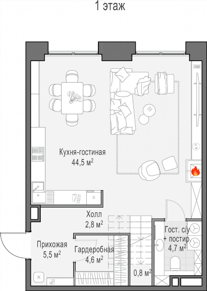 Life Time Москва — планировка 2