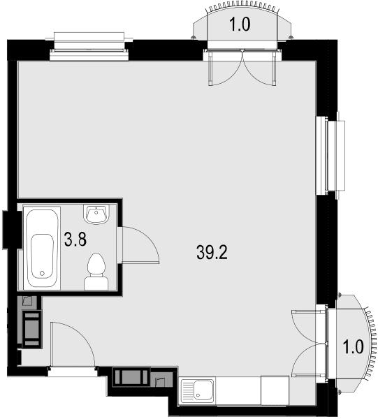 Wellton SPA Residence Москва — планировка 2