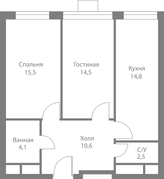 Stellar City Москва — планировка 2