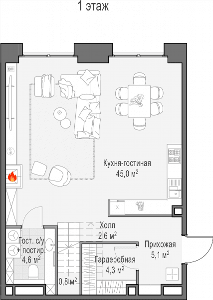 Life Time Москва — планировка 2